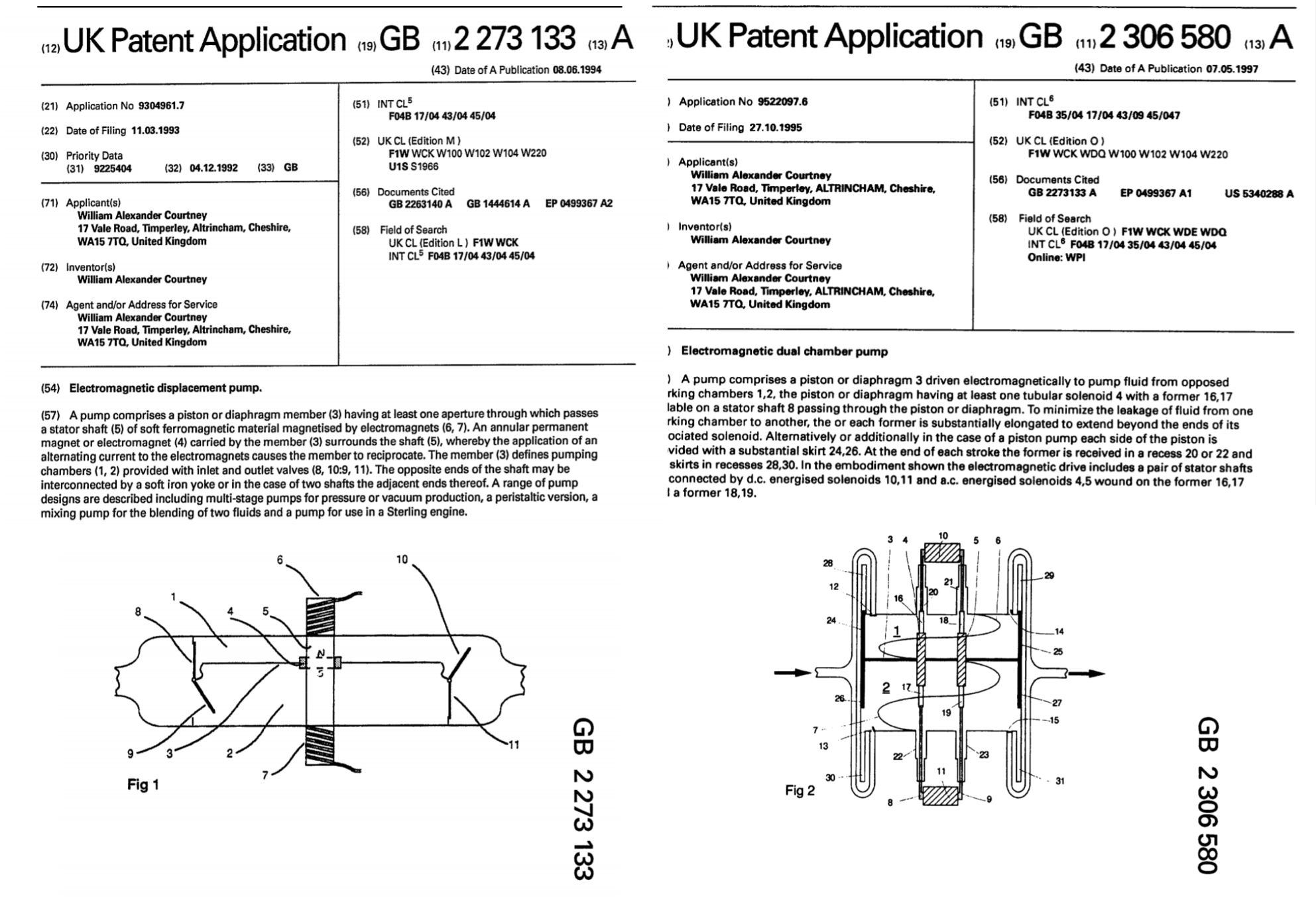 Pump patents