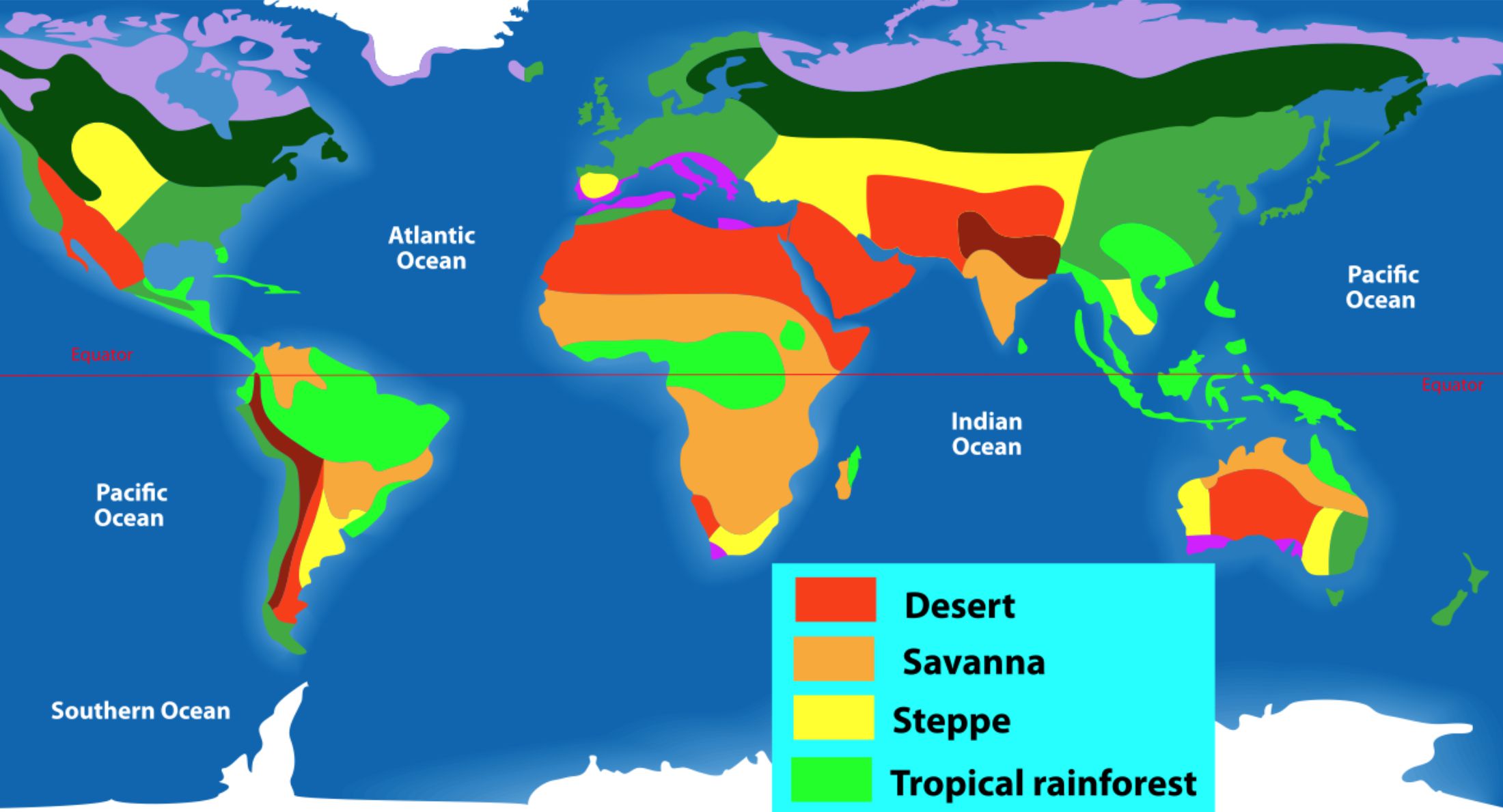 World deserts