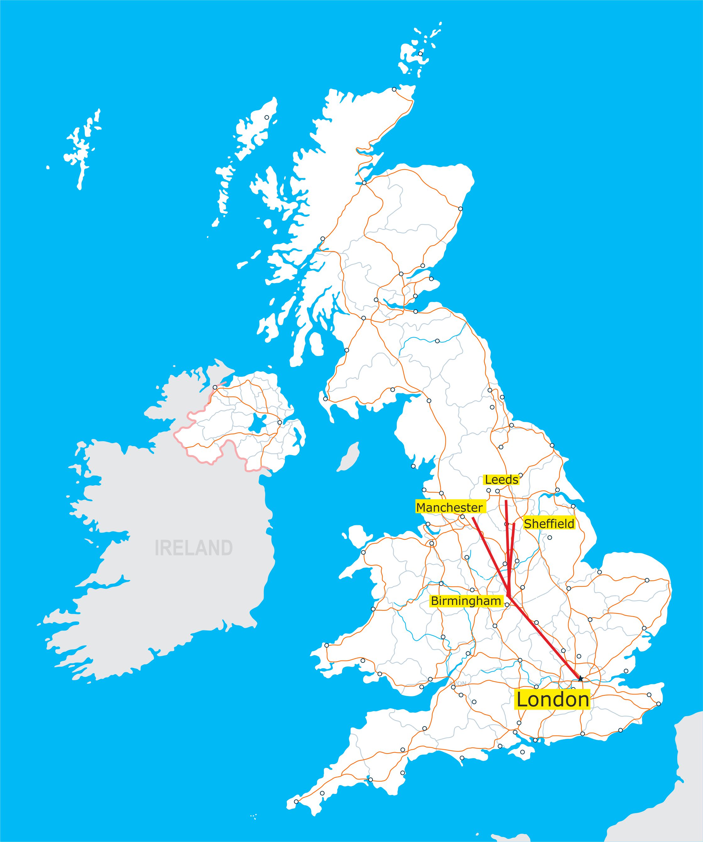 HS2 English growth